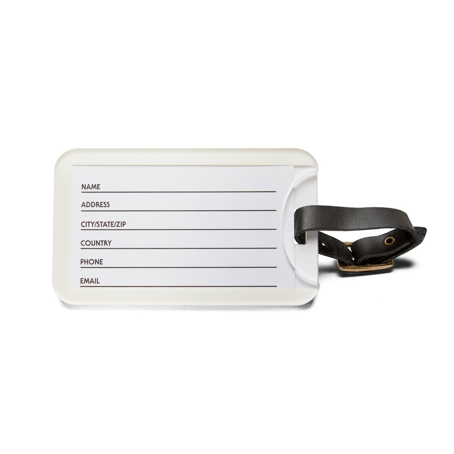 BB Don`t Think Luggage Tag - Lumira Collection