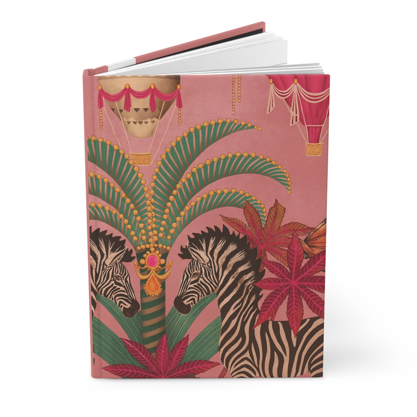 BB Zebra Hardcover Journal - Terra Collection